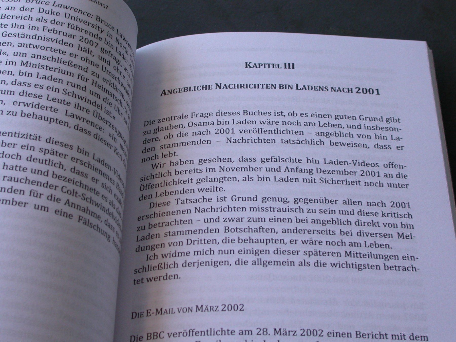 Livres: Osama Bin Laden - tot oder lebendig? – D'occasion à Zürich par Marcel6887 2