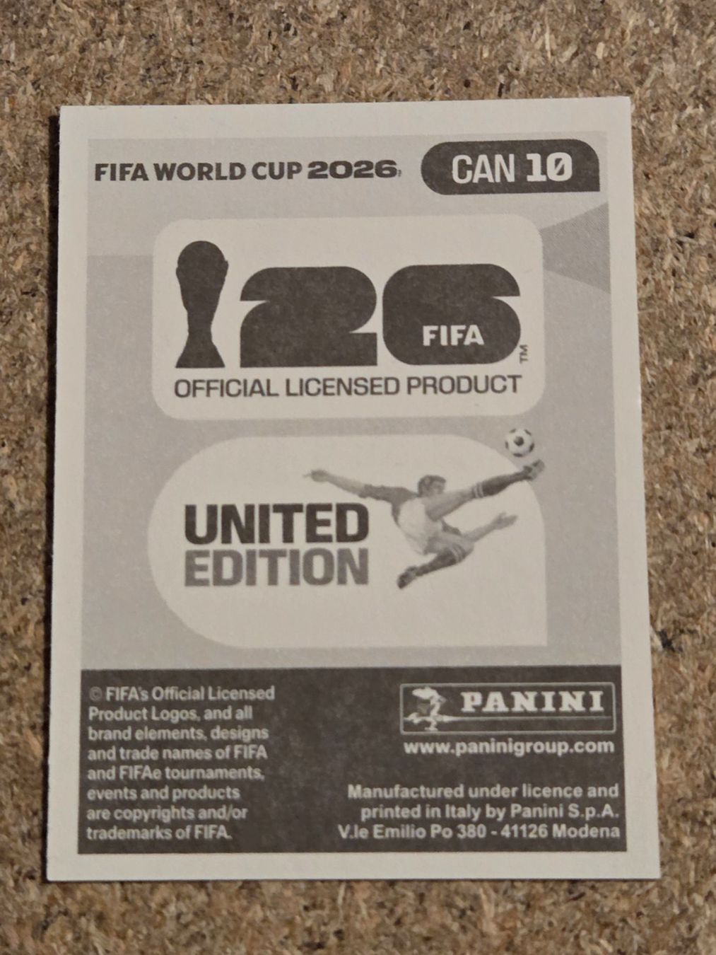 Panini Carte collezionabili: Panini FIFA WORLD CUP 2026 CAN 10 Stephen Eustaquio – Usato da Uttigen venduto da Studi2012 1