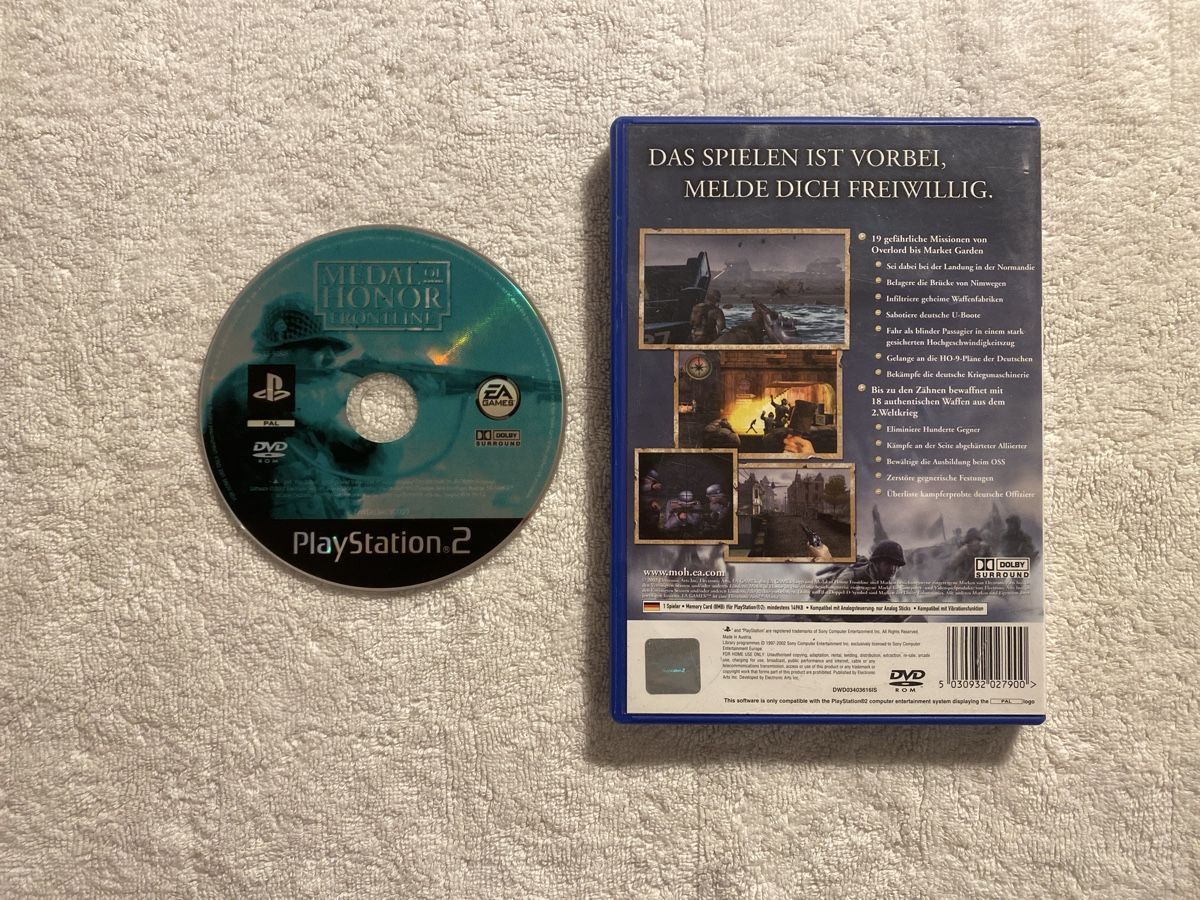 Sony Jeux: Medal of Honor Frontline PS2 – D'occasion à Reichenbach i. K. par Daniel840 1