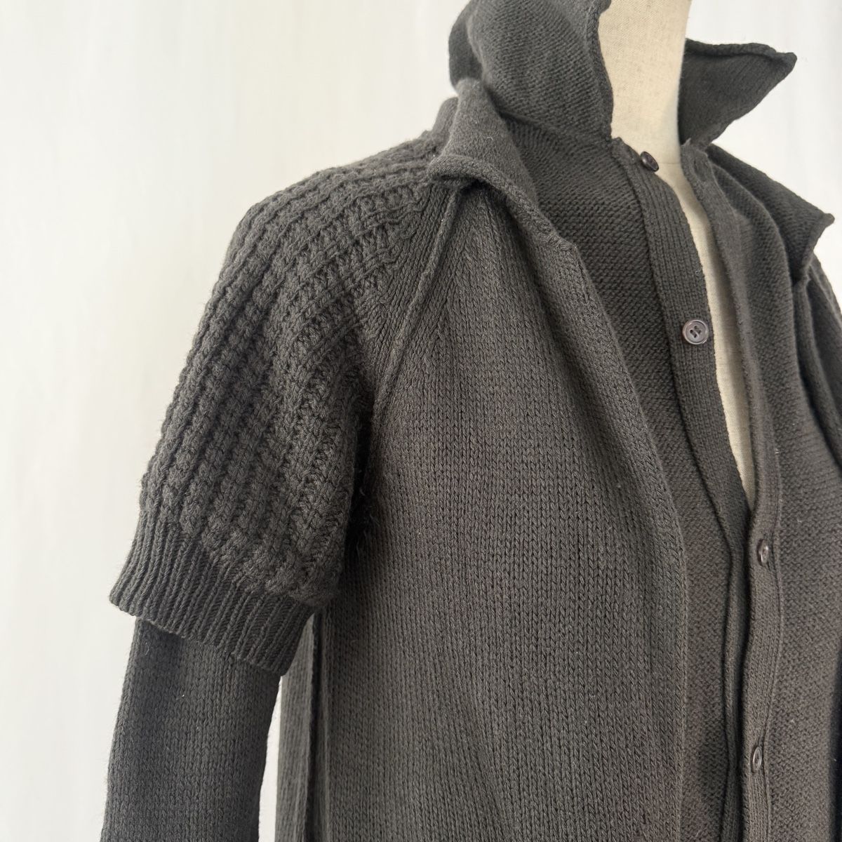 Maglioni & Felpe: YOHJI YAMAMOTO Wool Cardigan – Nuovo (secondo la descrizione) da Emmen venduto da Avviivva_Com2023 3