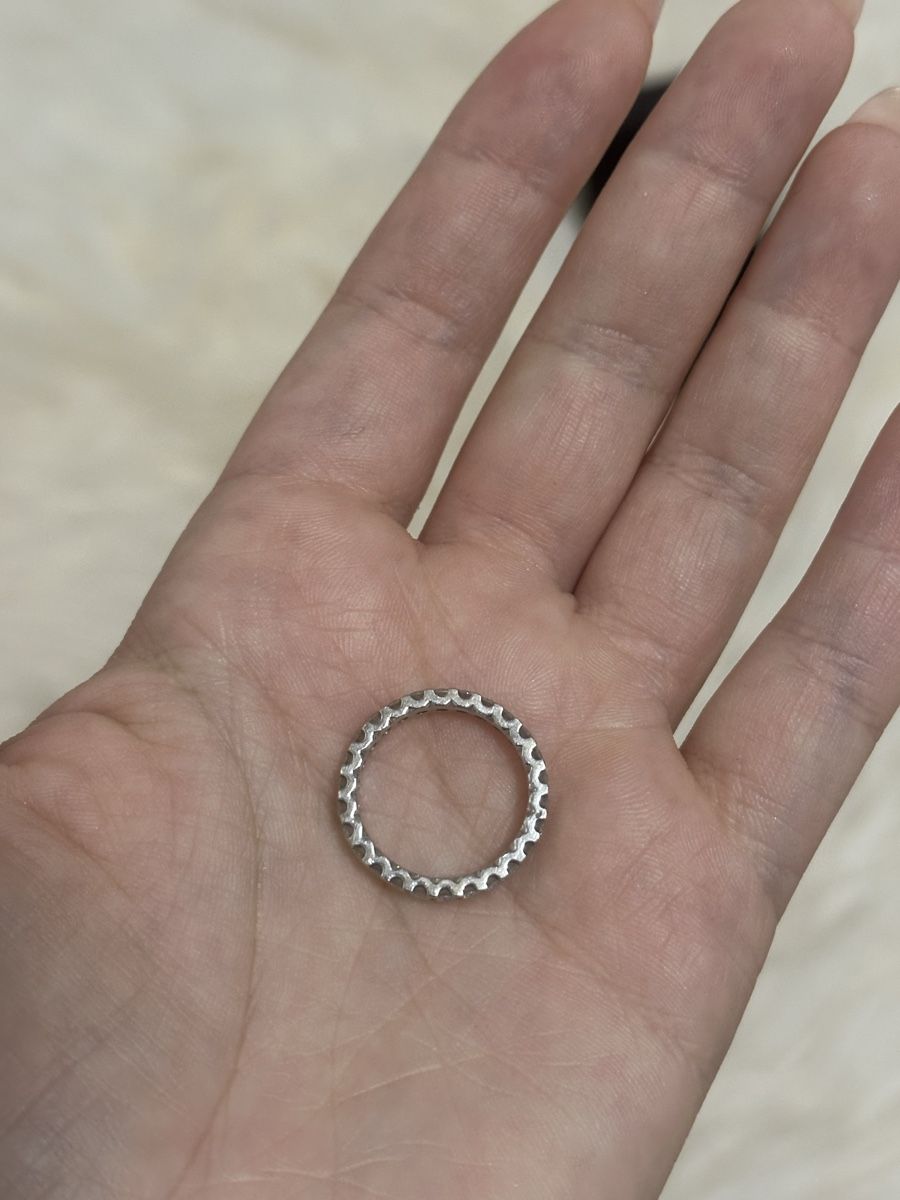 Anelli: Alliance Ring 14 Karat mit Diamanten – Usato da Luzern venduto da ariazalea 5