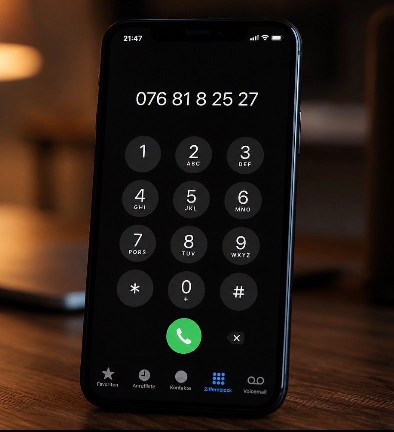 Supporti a parete: Nummer telefon – Usato da Zürich venduto da ene_ymy9
