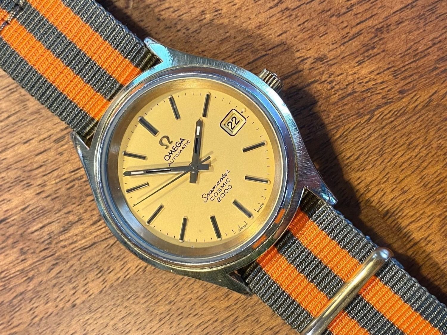 Omega Orologi: Omega Vintage Seamaster Cosmic 2000 Rare' – Usato da Morges venduto da thetimebureau 5