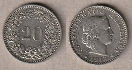 20 Rappen 1913