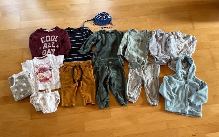 15-teiliges Babykleider-Set Gr. 74 bis 92