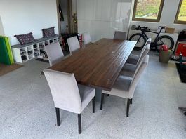 Table en bois massif Mobitec
