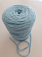 1 Knäuel Baumwollband hellblau