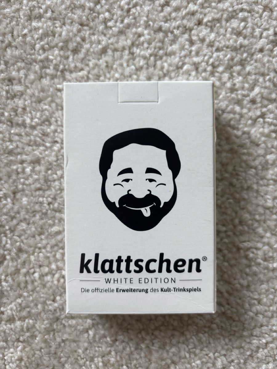 Giochi: Klattschen White Edition Trinkspiel – Usato da Zürich venduto da seeleu