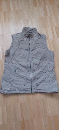 Schöffel Damen Weste Helina Gr. 46 Beige Top Zustand für Übe