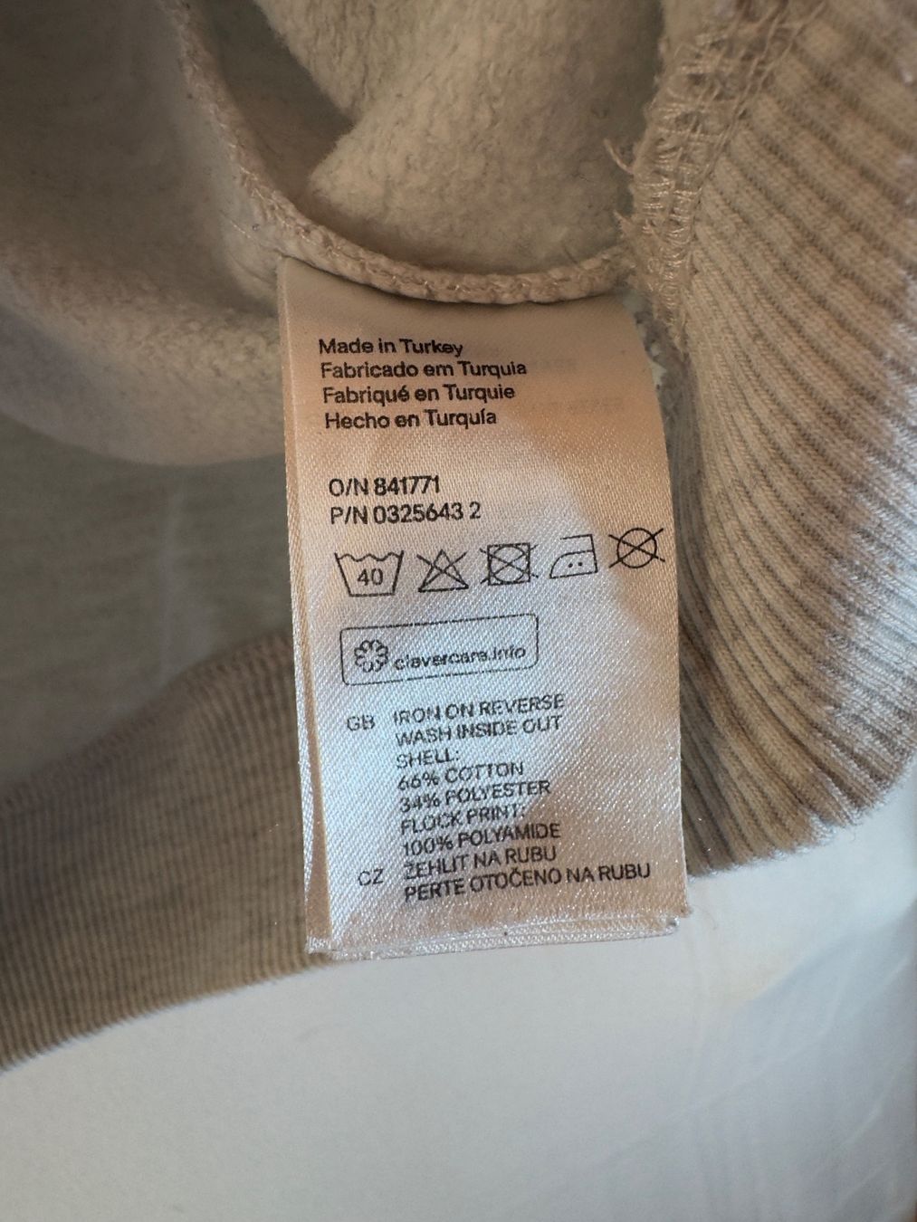 Maglioni & Felpe: Grauer Pullover aus Baumwolle ca Gr. L – Usato da Grosswangen venduto da second_hand_dress 5