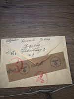 Brief Deutsches Reich mit Stempel und Briefmarken