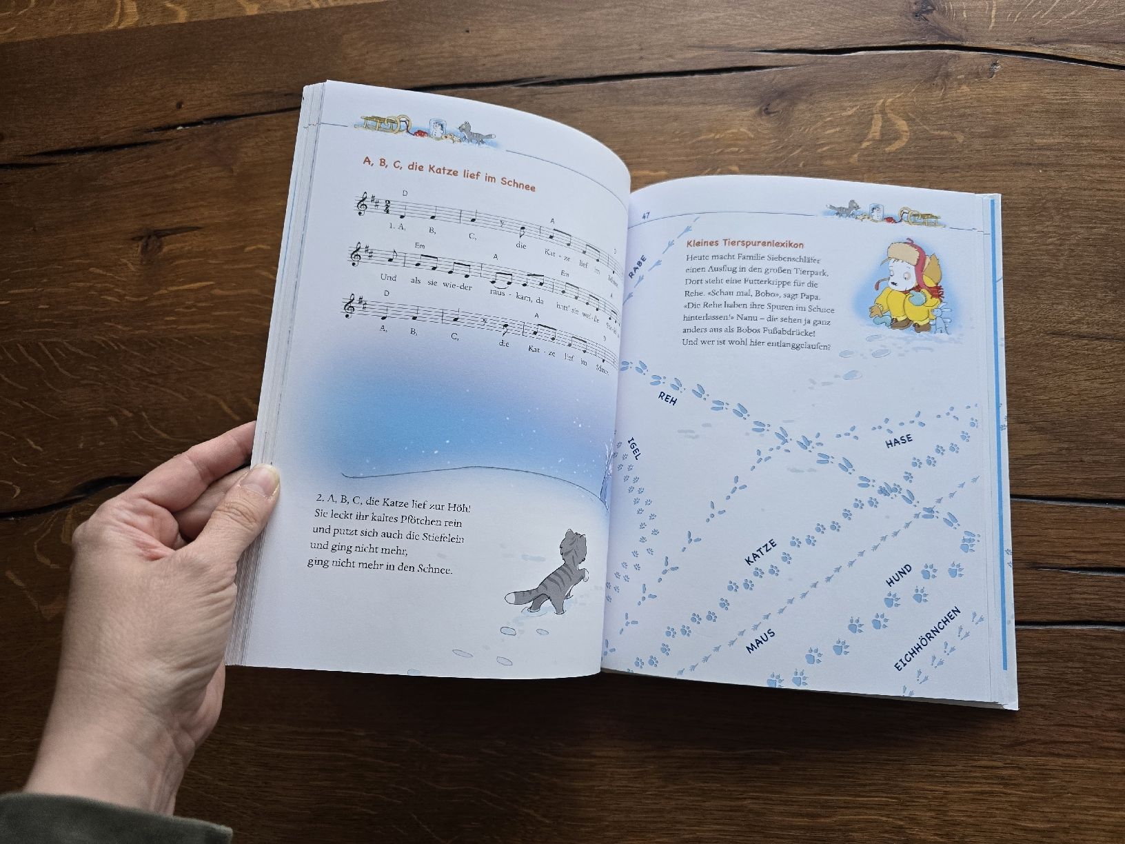 Libri: Bobo Siebenschläfer: Hurra, es schneit! Winterbuch. – Usato da Wittenbach venduto da Tigerlili 3