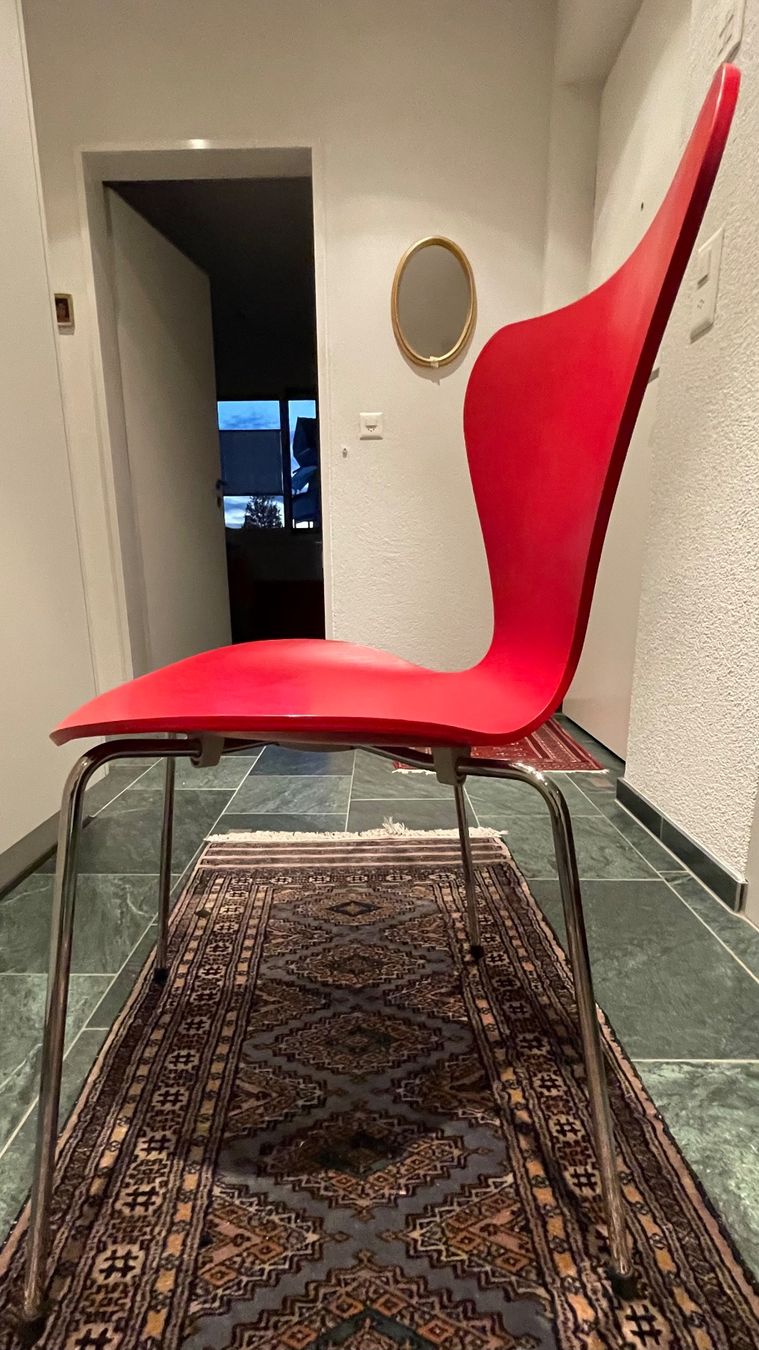 Fritz Hansen Stühle: 1 Stuhl Arne Jacobsen "Serie 7" [2/3] – Neu (gemäss Beschreibung) aus Zürich von vandeloow 1