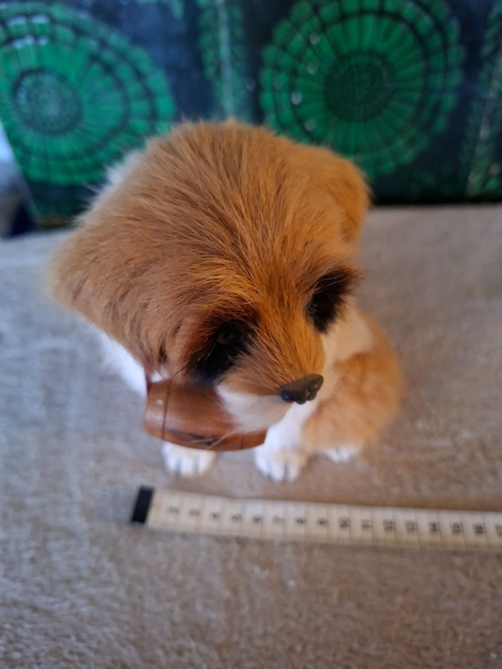 Statuette: Wunderschöner Bernhardinerhund mit Fass, echte Handarbeit – Nuovo (secondo la descrizione) da Otelfingen venduto da silver-moon 4