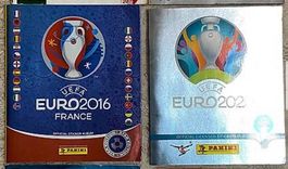 panini albums foot, 2002,2006 et 2020. Pas complet