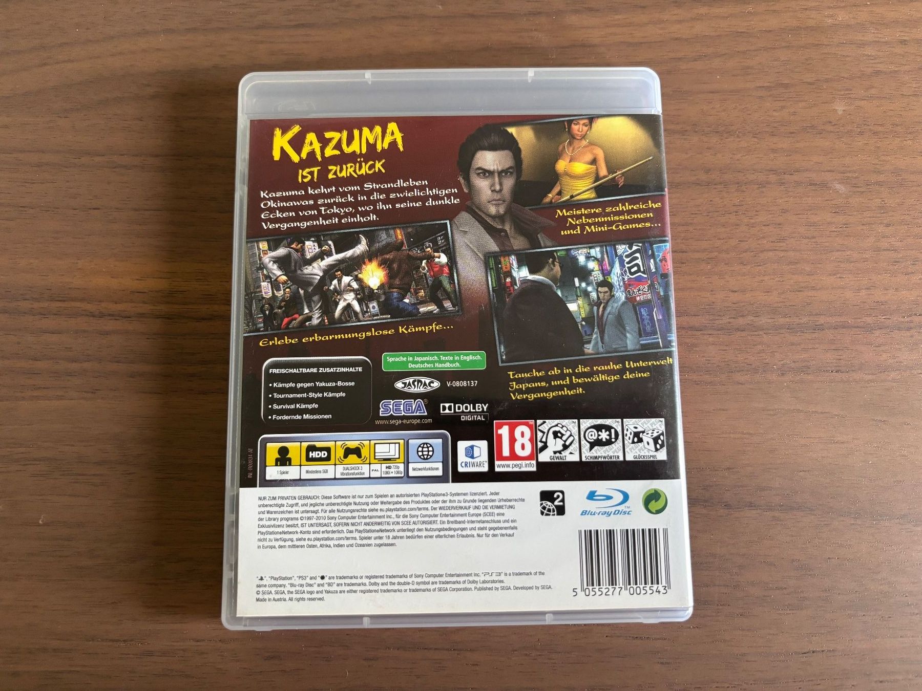 Sony Jeux: Yakuza 3 [PS3] – D'occasion à Killwangen par Ryusens 1