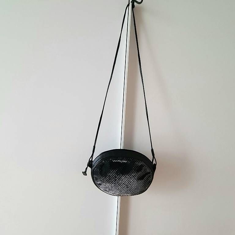 Taschen für Damen: Ausgehtasche schwarz/Glitzer Silber – Gebraucht aus Oberaach von Sey-gnb5