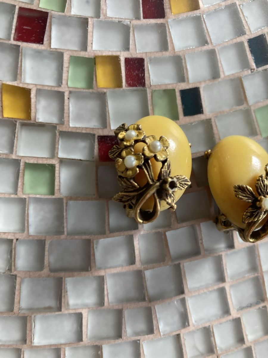 Orecchini pendenti & Orecchini a lobo: Antik Ohrclips 🌼 – Usato da Bauma venduto da MissRedCat 1