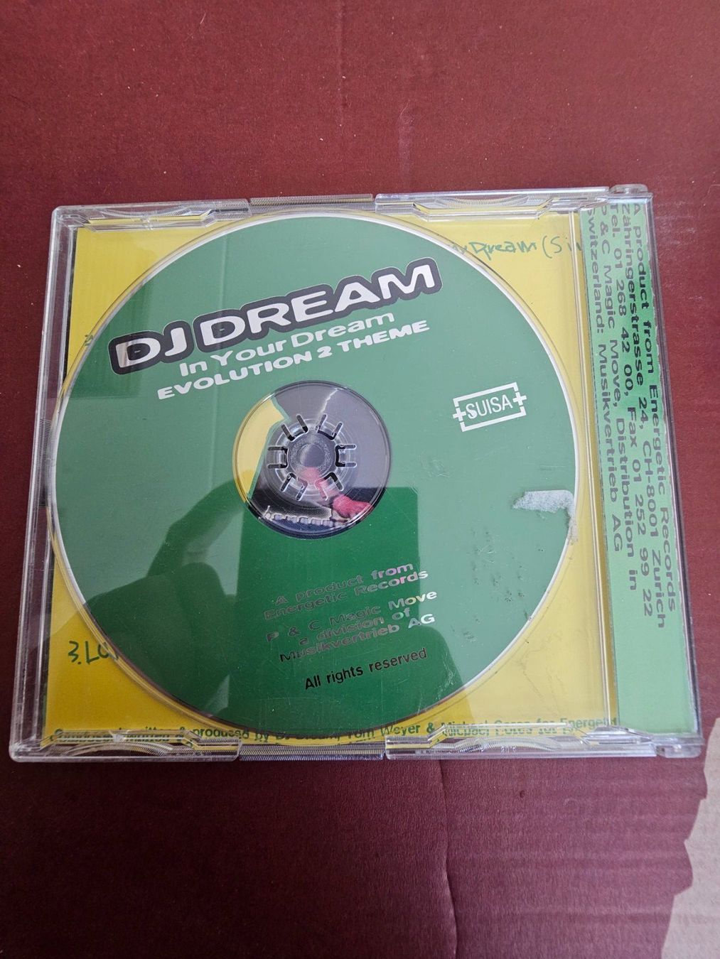 CDs: CD Single - DJ Dream – In Your Dream - Evolution 2 Theme – Gebraucht aus Biberist von Foolio0 1