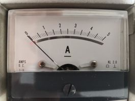 Drehspul Instrument 0-5A