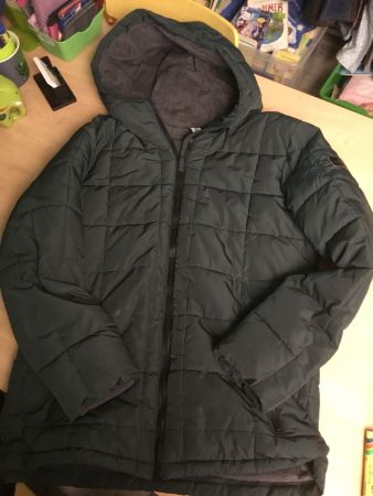 Grüne Winterjacke Gr. 164