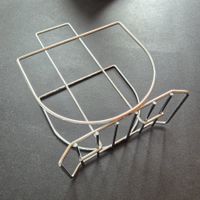 Chrom Magazin Rack Plattenlager Zeitschriften Ständer