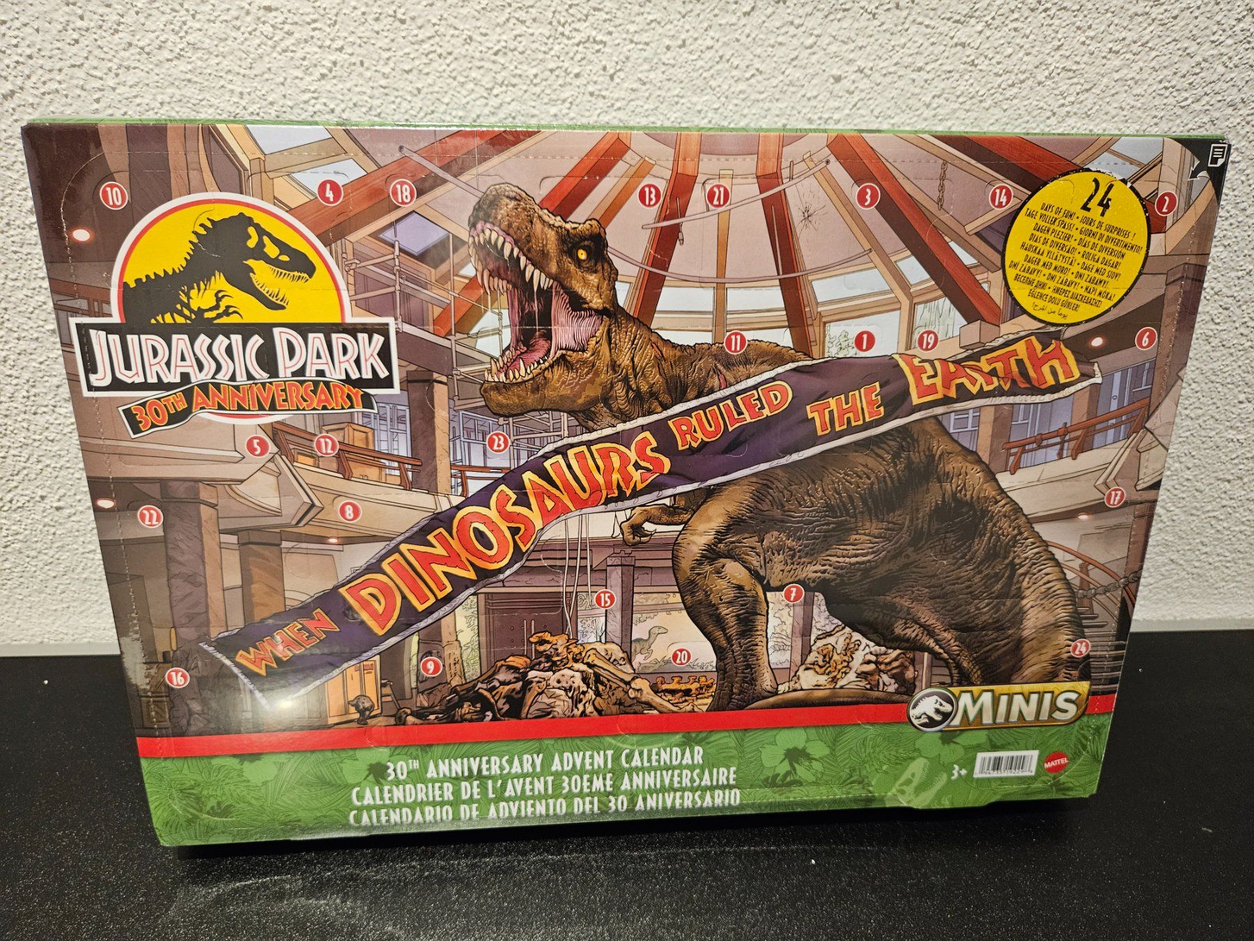 Calendari: Neu - Adventskalender - Jurassic Park – Nuovo e nell'imballaggio originale da Dagmersellen venduto da Jarsetz_Restposten