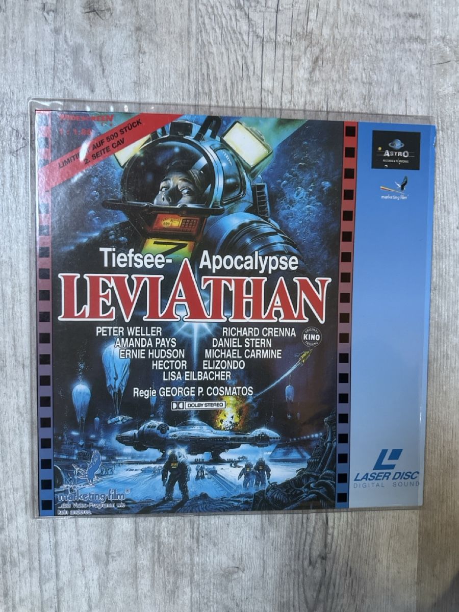 Tutti i DVDs: Laser Disc Leviathan Horror Rarität – Nuovo (secondo la descrizione) da Arisdorf venduto da Thor63