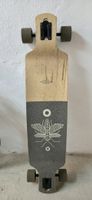 Longboard Weiss, Beige, Olive 104 x 24 cm