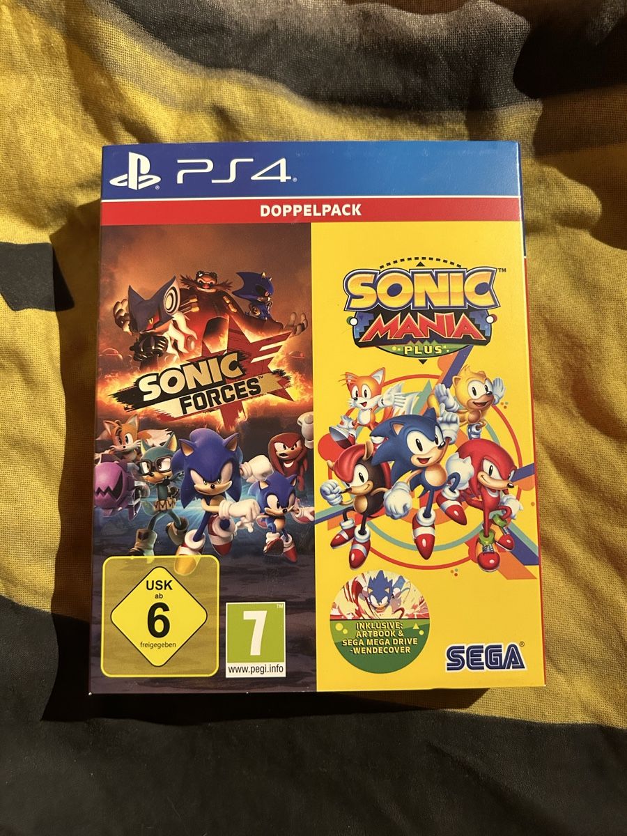 Sonic Spiele: Sonic Mania Plus & Sonic Forces Doppelpack PS4 Games! – Gebraucht aus Hauptwil von pat_22sj