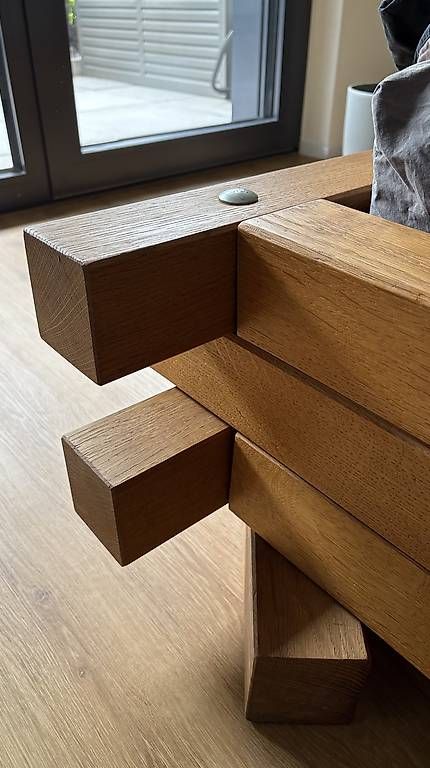 Letti: Doppelbett Vollholz Eiche – Usato da Winterthur venduto da Lucoelen 1