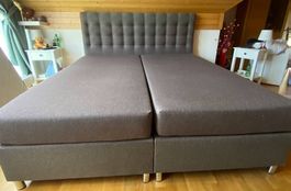 Boxspringbett braun top Zustand