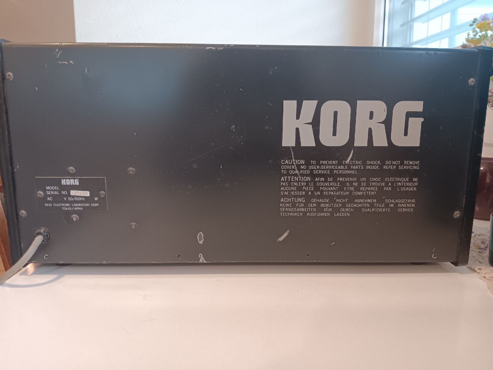 Korg Strumenti musicali: Korg ms 10 vintage synthesiser – Usato da Versoix venduto da lpid69 1