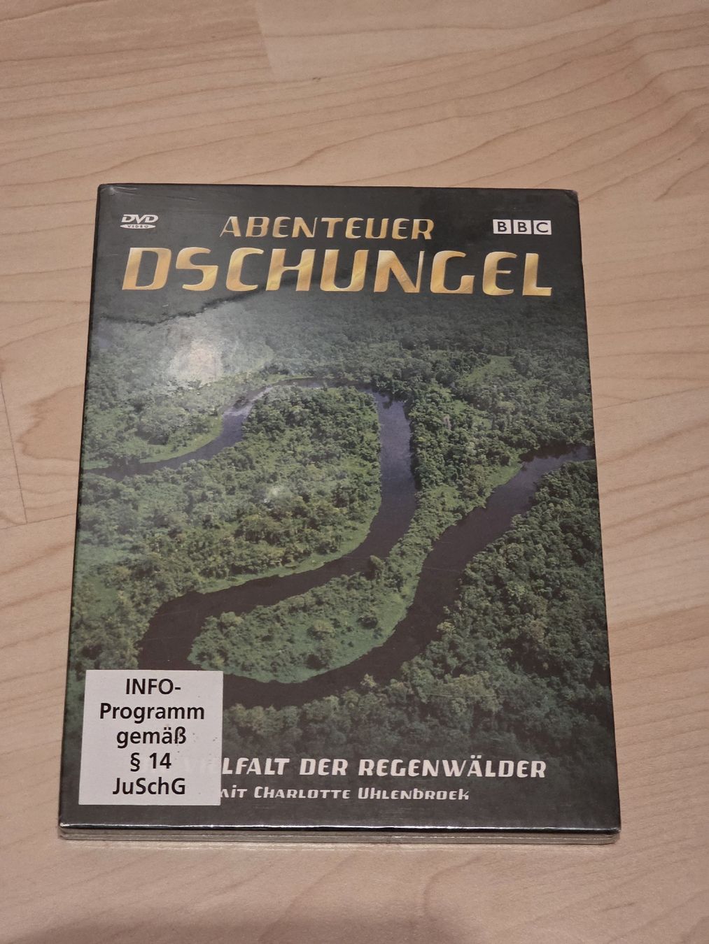 Tutti i DVDs: DVD Abenteuer Dschungel BBC Dokumentation – Nuovo e nell'imballaggio originale da Herisau venduto da TyrantTK
