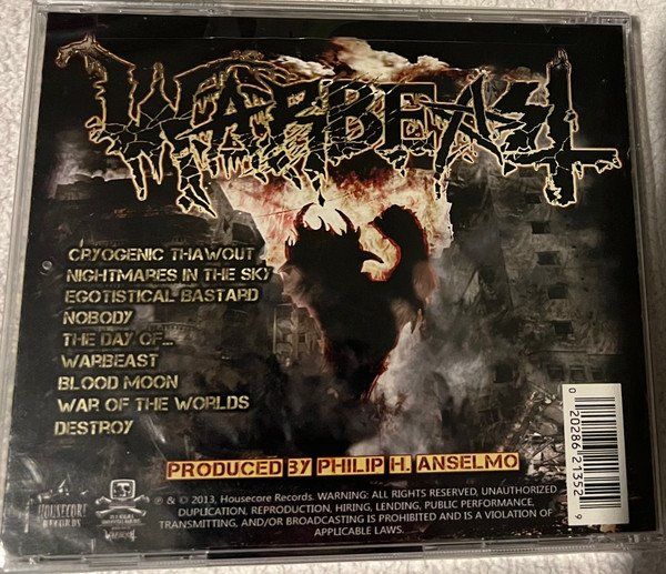 CDs: Warbeast – Destroy - c – Gebraucht aus Brittnau von Zibu 1