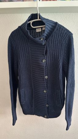 Cardigan Esprit blu taglia M in maglia usato