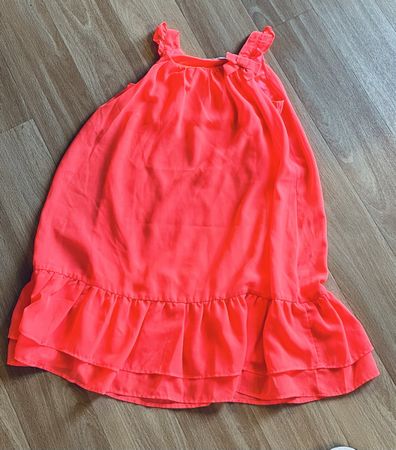 Strahlendes Sommerkleidchen in Neonpink, H&M 128