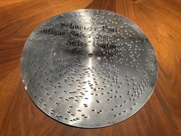 Schweizer Psalm Nr. 644 – Musikplatte 23,6 cm – selten!