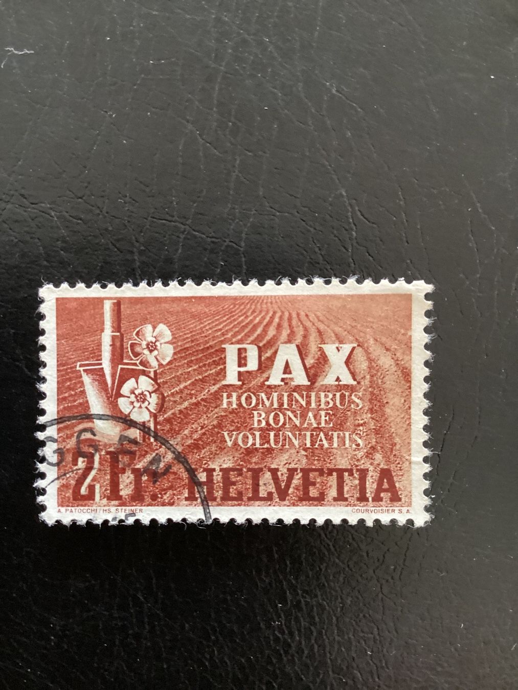 Tutti i francobolli: Pax 2 fr. – Usato da Reinach BL venduto da andreas_mueller