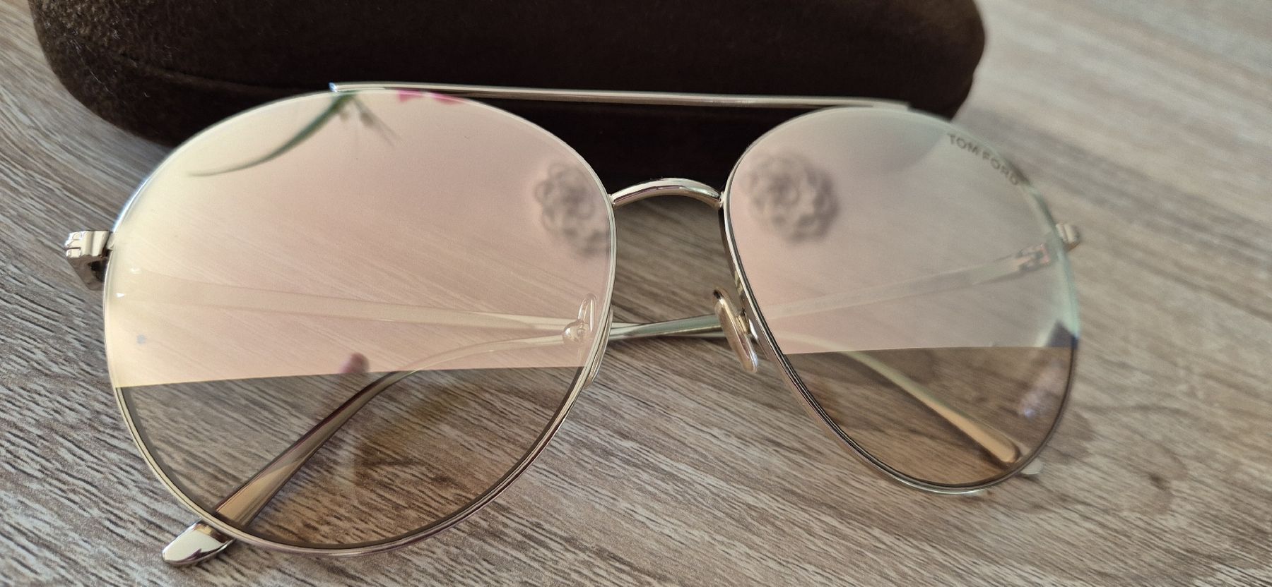 Tom Ford Occhiali & Lenti: Tom Ford Pilotenbrille – Usato da Herznach venduto da DieMartin 1