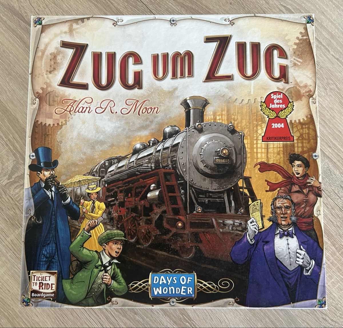 Giochi: Zug um Zug Gesllschaftsspiel – Usato da Gondiswil venduto da JLO26