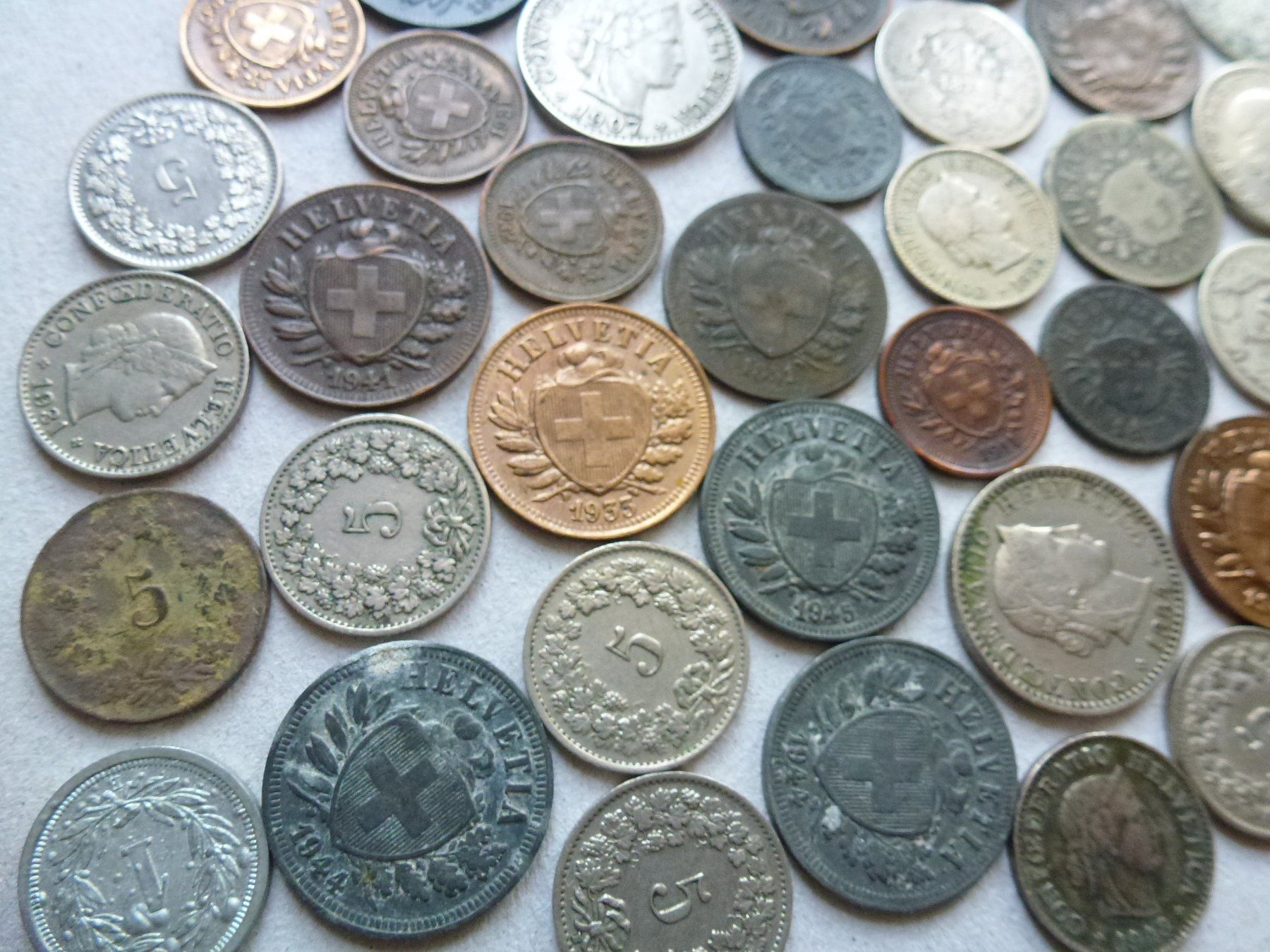 Tutti le monete: ++ Schweizer Kleingeld ab 1850 auch mit Silber – Usato da Walkringen venduto da Casablanca777 3