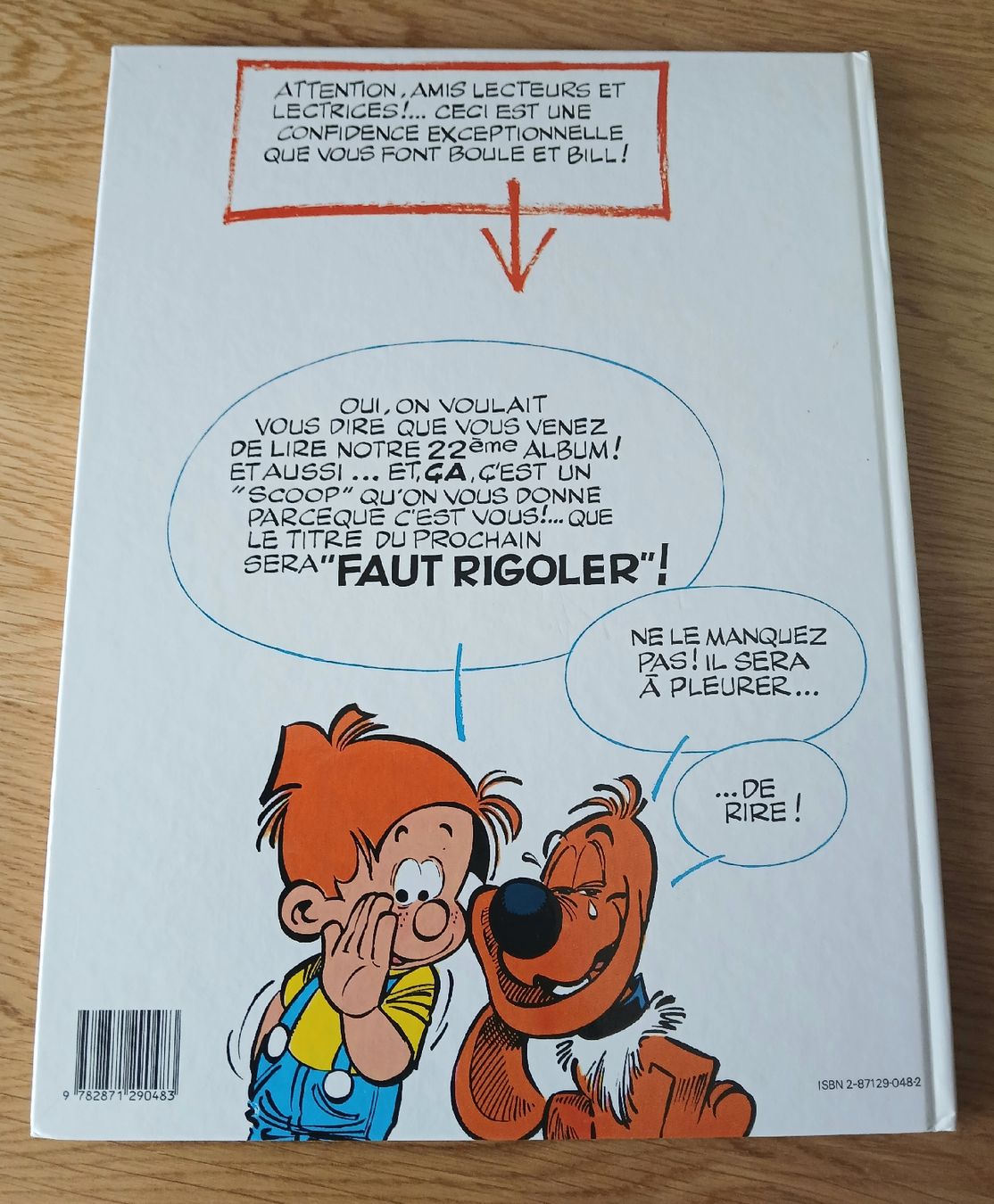 Fumetti: Boule et Bill - 22!v'la – Usato da Sciernes-d'Albeuve venduto da Dojo004 2