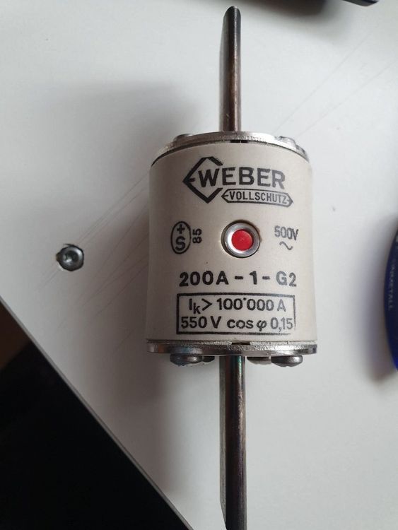 Keramik-Sicherung 1A / 500V 6,3x 32mm Schmelzsicherung | P32301-07