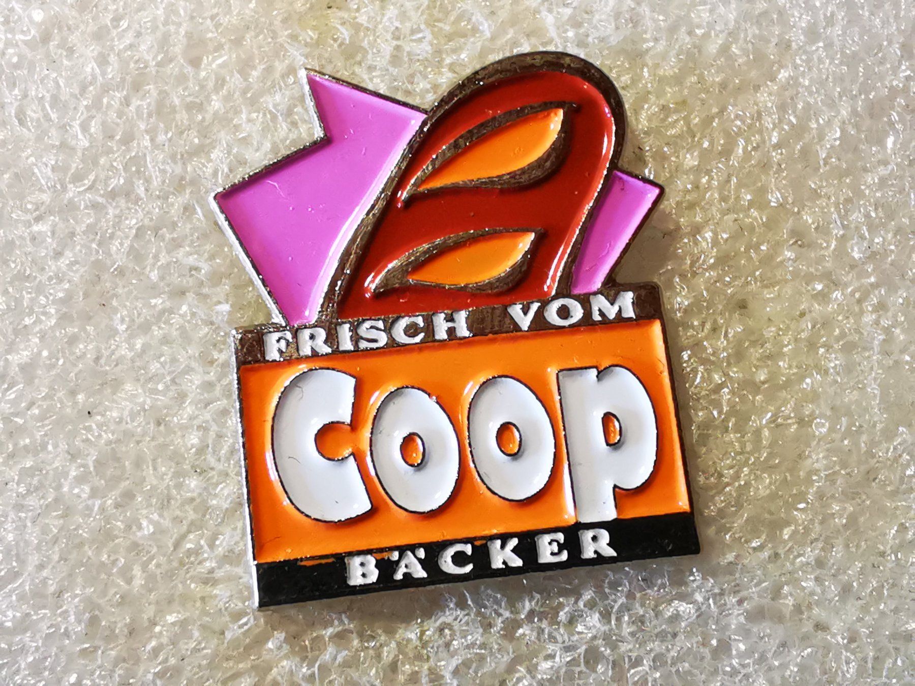 Placchette & Badge: Ansteckpin 76: Coop – Usato da Oppligen venduto da Pin-Fall-Shop