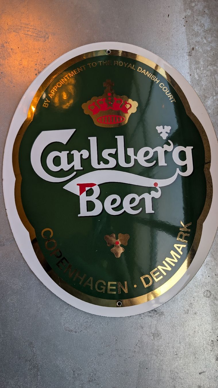 Insegne: Carlsberg Emailleschild – Usato da Evilard venduto da Kody0 2