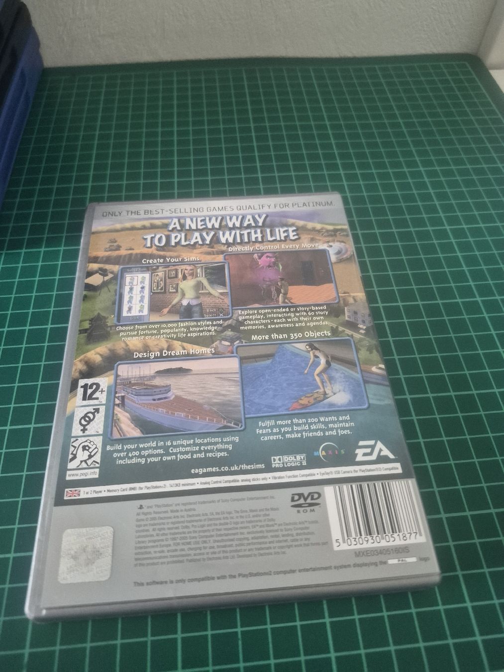 Sony Giochi: The Sims 2 Platinum Edition Playstation 2 game – Usato da Meyrin venduto da Retro-GZ 2
