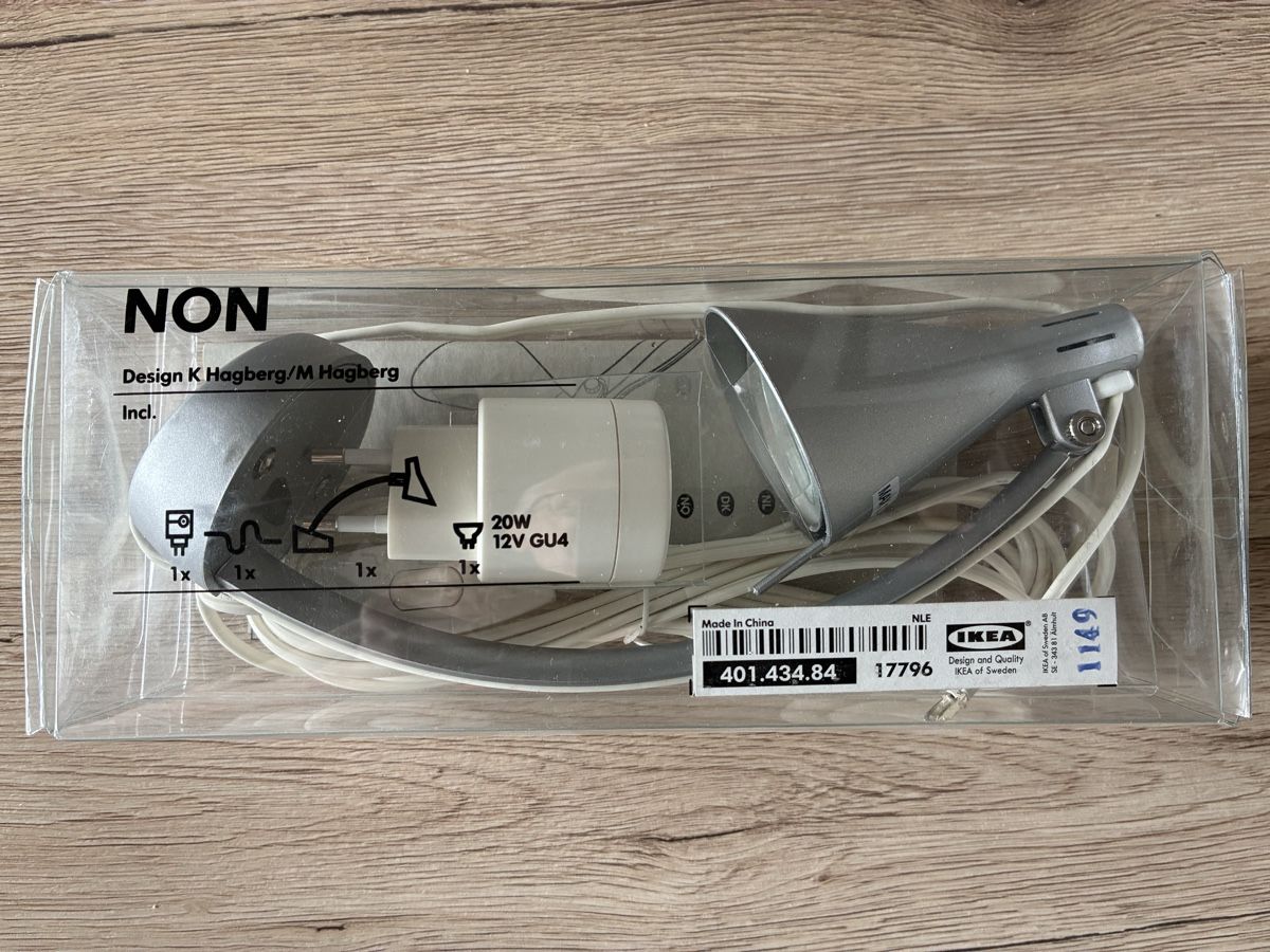 Ikea Lampade: Ikea lampada tavolo NON – Nuovo e nell'imballaggio originale da Bioggio venduto da garderoco