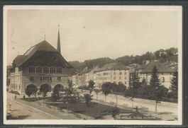 Carte P de 1924 ( Le Locle / Hôtel de Ville )