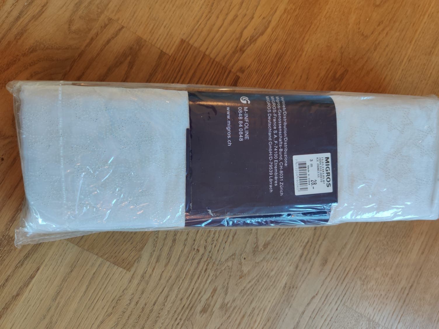 Alle Dekorationen: Wunderschöner Wheinachts/Advent Dekostoff, Wachsfänger – Neu und originalverpackt aus Weissbad von FlickflauderY 1